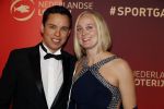 Amsterdam 21 december 2016
Sportman en sportvrouw van het jaar verkiezing tijdens het sportgala in de RAI.
Inge Dekker met partner