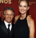 Amsterdam 21 december 2016
Sportman en sportvrouw van het jaar verkiezing tijdens het sportgala in de RAI.
Jan Lammers partner Mariska Hoyinck