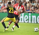 Eindhoven, 13 September 2016
PSV-Atletico Madrid, eindstand 0-1 
Eerste wedstrijd voorronde CL Seizoen 2016-2017
Jetro Willems