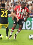 Eindhoven, 13 September 2016
PSV-Atletico Madrid, eindstand 0-1 
Eerste wedstrijd voorronde CL Seizoen 2016-2017
Jetro Willems