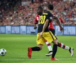 Eindhoven, 13 September 2016
PSV-Atletico Madrid, eindstand 0-1 
Eerste wedstrijd voorronde CL Seizoen 2016-2017
Jetro Willems