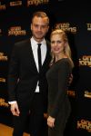 Amsterdam 19 december 2016 
Premiere onze Jongens in Tuschinski. Jim  Bakkum met zijn vrouw Bettina Holwerda