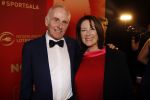 Amsterdam 21 december 2016
Sportman en sportvrouw van het jaar verkiezing tijdens het sportgala in de RAI.
Joop Zoetemelk met partner