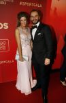 Amsterdam 21 december 2016
Sportman en sportvrouw van het jaar verkiezing tijdens het sportgala in de RAI. Joost Luiten met zijn vriendin