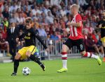 Eindhoven, 13 September 2016
PSV-Atletico Madrid, eindstand 0-1 
Eerste wedstrijd voorronde CL Seizoen 2016-2017
Jorrit Hendrix en Antoine Griezman