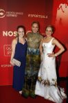 Amsterdam 21 december 2016
Sportman en sportvrouw van het jaar verkiezing tijdens het sportgala in de RAI. Lieke Sanne Vincent en moeder Gemma Wevers zijn aanwezig als Sanne sportvrouw van het jaar wordt