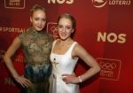 Amsterdam 21 december 2016
Sportman en sportvrouw van het jaar verkiezing tijdens het sportgala in de RAI. Lieke Sanne Vincent en moeder Gemma Wevers zijn aanwezig als Sanne sportvrouw van het jaar wordt
