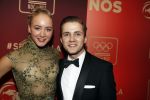 Amsterdam 21 december 2016
Sportman en sportvrouw van het jaar verkiezing tijdens het sportgala in de RAI. Lieke Sanne Vincent en moeder Gemma Wevers zijn aanwezig als Sanne sportvrouw van het jaar wordt. Lieke met vriend