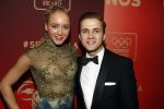 Amsterdam 21 december 2016
Sportman en sportvrouw van het jaar verkiezing tijdens het sportgala in de RAI. Lieke Sanne Vincent en moeder Gemma Wevers zijn aanwezig als Sanne sportvrouw van het jaar wordt. Lieke met vriend