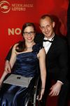 Amsterdam 21 december 2016
Sportman en sportvrouw van het jaar verkiezing tijdens het sportgala in de RAI.
Lisette Theunissen en partner