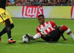 Eindhoven, 13 September 2016
PSV-Atletico Madrid, eindstand 0-1 
Eerste wedstrijd voorronde CL Seizoen 2016-2017
Luciano Narsingh