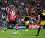 Eindhoven, 13 September 2016
PSV-Atletico Madrid, eindstand 0-1 
Eerste wedstrijd voorronde CL Seizoen 2016-2017
Luuk de Jong