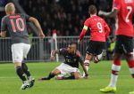 Eindhoven, 1 November 2016
4e wedstrijd voorronde Champions Leaugue seizoen 2016/2017
PSV-Bayern Munchen, eindstand 1-2
Luuk de Jong en Arturo Vidal