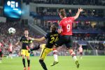 Eindhoven, 13 September 2016
PSV-Atletico Madrid, eindstand 0-1 
Eerste wedstrijd voorronde CL Seizoen 2016-2017
Luuk de Jong en Jose Maria Gimenez in duel