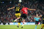 Eindhoven, 13 September 2016
PSV-Atletico Madrid, eindstand 0-1 
Eerste wedstrijd voorronde CL Seizoen 2016-2017
Luuk de Jong en Jose Maria Gimenez in duel