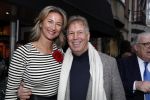 Amsterdam 17 december 2016 
Opening winkel Nynke Wynia door vriendin Micky Hoogendijk. Marcel Boekhoorn met dochter Nicole en Frits Kroymans