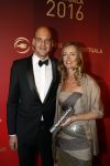 Amsterdam 21 december 2016
Sportman en sportvrouw van het jaar verkiezing tijdens het sportgala in de RAI.
Marcel Wouda met partner