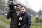 Amsterdam 14 december 2016
Verslaggever Marius Looijmans met cameraman Kees Aantjes van SBS6