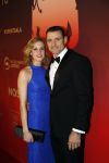 Amsterdam 21 december 2016
Sportman en sportvrouw van het jaar verkiezing tijdens het sportgala in de RAI.
Mark Huizinga en partner