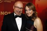 Amsterdam 21 december 2016
Sportman en sportvrouw van het jaar verkiezing tijdens het sportgala in de RAI.
Maurits Hendriks en partner