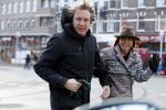 Amsterdam 24 december 2016 
Nada v Nie met Frank Bakker waar ze vorige week mee getrouwd is.