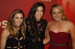 Amsterdam 21 december 2016
Sportman en sportvrouw van het jaar verkiezing tijdens het sportgala in de RAI. Ellen Hoog Naomi v As en Maartje Paumen