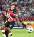Eindhoven, 13 September 2016
PSV-Atletico Madrid, eindstand 0-1 
Eerste wedstrijd voorronde CL Seizoen 2016-2017
Nicolas Isimat-Mirin