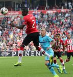 Eindhoven, 18 September 2016 PSV-Feyenoord, eindstand 0-1 Kompetitie Seizoen 2016-2017.
Nicolas Isimat-Mirin