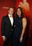 Amsterdam 21 december 2016
Sportman en sportvrouw van het jaar verkiezing tijdens het sportgala in de RAI.
Ranomi Kromowidjojo en partner Ferry Weertman