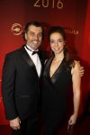 Amsterdam 21 december 2016
Sportman en sportvrouw van het jaar verkiezing tijdens het sportgala in de RAI.
Ron Berteling en partner