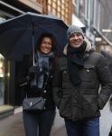 Amsterdam 7 januari 2016
Ruud Gullit met zijn vriendin Karin de Rooij en haar zoon op de pc hooftstraat