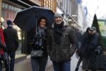 Amsterdam 7 januari 2016
Ruud Gullit met zijn vriendin Karin de Rooij en haar zoon op de pc hooftstraat