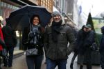 Amsterdam 7 januari 2016
Ruud Gullit met zijn vriendin Karin de Rooij en haar zoon op de pc hooftstraat