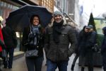 Amsterdam 7 januari 2016
Ruud Gullit met zijn vriendin Karin de Rooij en haar zoon op de pc hooftstraat