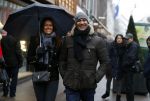 Amsterdam 7 januari 2016
Ruud Gullit met zijn vriendin Karin de Rooij en haar zoon op de pc hooftstraat