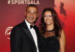 Amsterdam 21 december 2016
Sportman en sportvrouw van het jaar verkiezing tijdens het sportgala in de RAI. Ruud Gullit met vriendin Karin de Rooij