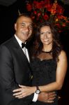 Amsterdam 21 december 2016
Sportman en sportvrouw van het jaar verkiezing tijdens het sportgala in de RAI. Ruud Gullit met vriendin Karin de Rooij