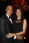 Amsterdam 21 december 2016
Sportman en sportvrouw van het jaar verkiezing tijdens het sportgala in de RAI. Ruud Gullit met vriendin Karin de Rooij