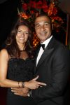Amsterdam 21 december 2016
Sportman en sportvrouw van het jaar verkiezing tijdens het sportgala in de RAI. Ruud Gullit met vriendin Karin de Rooij