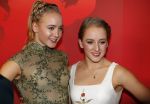 Amsterdam 21 december 2016
Sportman en sportvrouw van het jaar verkiezing tijdens het sportgala in de RAI. Lieke Sanne Vincent en moeder Gemma Wevers zijn aanwezig als Sanne sportvrouw van het jaar wordt