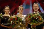 Amsterdam 21 december 2016
Sportman en sportvrouw van het jaar verkiezing tijdens het sportgala in de RAI. Lieke Sanne Vincent en moeder Gemma Wevers zijn aanwezig als Sanne sportvrouw van het jaar wordt