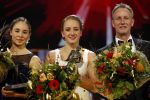 Amsterdam 21 december 2016
Sportman en sportvrouw van het jaar verkiezing tijdens het sportgala in de RAI. Lieke Sanne Vincent en moeder Gemma Wevers zijn aanwezig als Sanne sportvrouw van het jaar wordt