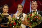 Amsterdam 21 december 2016
Sportman en sportvrouw van het jaar verkiezing tijdens het sportgala in de RAI. Lieke Sanne Vincent en moeder Gemma Wevers zijn aanwezig als Sanne sportvrouw van het jaar wordt