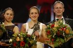 Amsterdam 21 december 2016
Sportman en sportvrouw van het jaar verkiezing tijdens het sportgala in de RAI. Lieke Sanne Vincent en moeder Gemma Wevers zijn aanwezig als Sanne sportvrouw van het jaar wordt