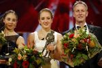 Amsterdam 21 december 2016
Sportman en sportvrouw van het jaar verkiezing tijdens het sportgala in de RAI. Lieke Sanne Vincent en moeder Gemma Wevers zijn aanwezig als Sanne sportvrouw van het jaar wordt