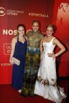 Amsterdam 21 december 2016
Sportman en sportvrouw van het jaar verkiezing tijdens het sportgala in de RAI. Lieke Sanne Vincent en moeder Gemma Wevers zijn aanwezig als Sanne sportvrouw van het jaar wordt