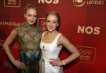 Amsterdam 21 december 2016
Sportman en sportvrouw van het jaar verkiezing tijdens het sportgala in de RAI. Lieke Sanne Vincent en moeder Gemma Wevers zijn aanwezig als Sanne sportvrouw van het jaar wordt
