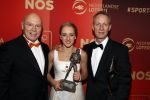 Amsterdam 21 december 2016
Sportman en sportvrouw van het jaar verkiezing tijdens het sportgala in de RAI. Lieke Sanne Vincent en moeder Gemma Wevers zijn aanwezig als Sanne sportvrouw van het jaar wordt. Met hans v Zetten