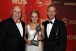 Amsterdam 21 december 2016
Sportman en sportvrouw van het jaar verkiezing tijdens het sportgala in de RAI. Lieke Sanne Vincent en moeder Gemma Wevers zijn aanwezig als Sanne sportvrouw van het jaar wordt. Met hans v Zetten