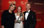 Amsterdam 21 december 2016
Sportman en sportvrouw van het jaar verkiezing tijdens het sportgala in de RAI. Lieke Sanne Vincent en moeder Gemma Wevers zijn aanwezig als Sanne sportvrouw van het jaar wordt